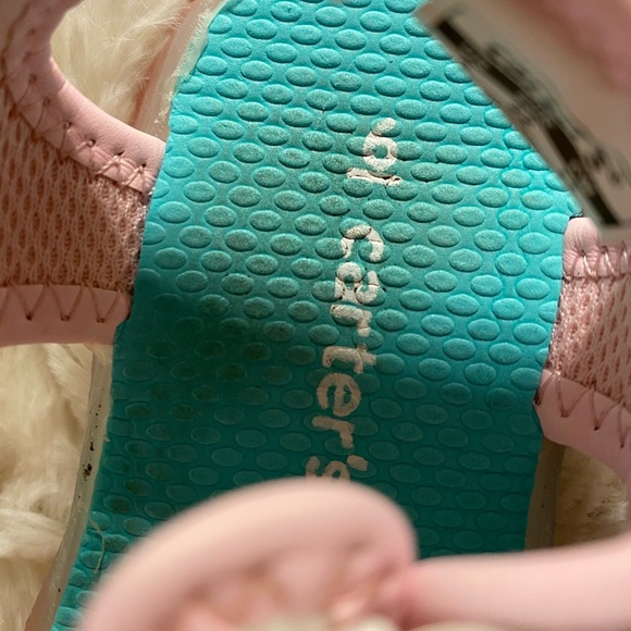 Carters Unicorn Light-Up Sandals - Size 6 - Picture 5 of 10